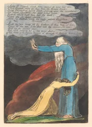 Europe. Une prophétie, Planche 9, Lève-toi O Rintrah... (Bentley 11)
